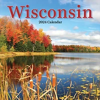 TF Publishing 2024 Wisconsin Wall Calendar
