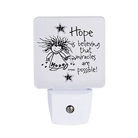 Marci Art Hope Is Believing Night Light