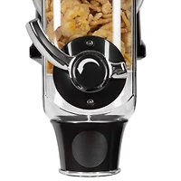 Mind Reader Black 56-Cup Easy-Pour Bulk Cereal Dispenser
