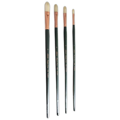 Silver Brush Limited Grand Prix® 4 Piece Even Filberts Brush set