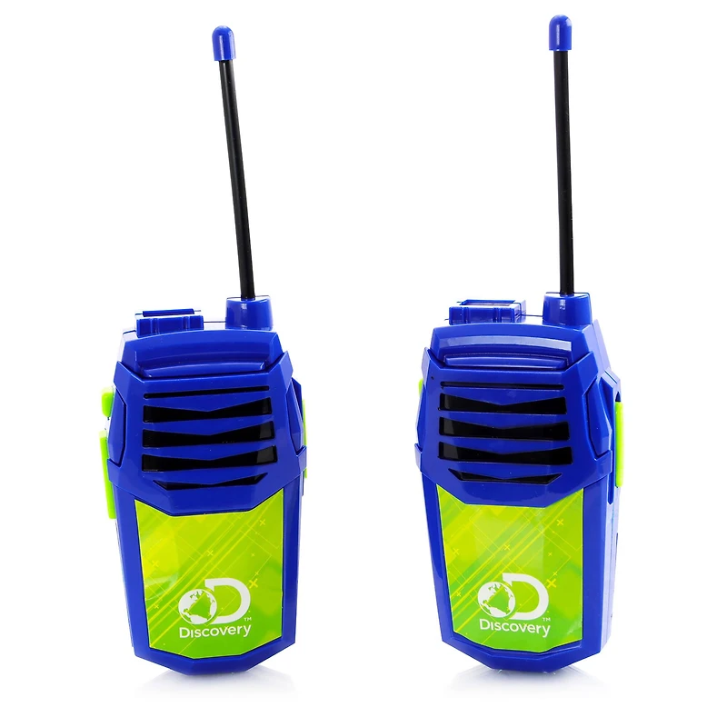 Discovery Kids™ for Boys Night Action 2-in-1 Walkie Talkies with Built In Flashlight