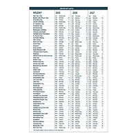 House of Doolittle® Black Recycled Daily Appointment Planner