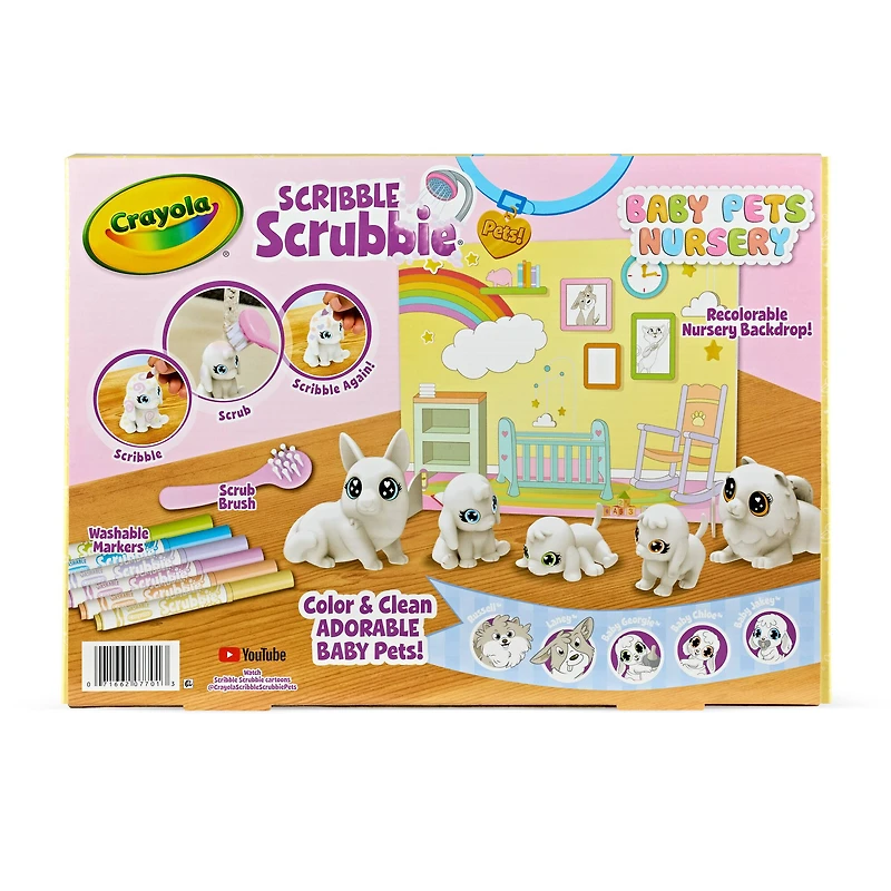 Crayola® Scribble Scrubbie Baby Pets Nursery