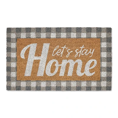 Let's Stay Home Doormat