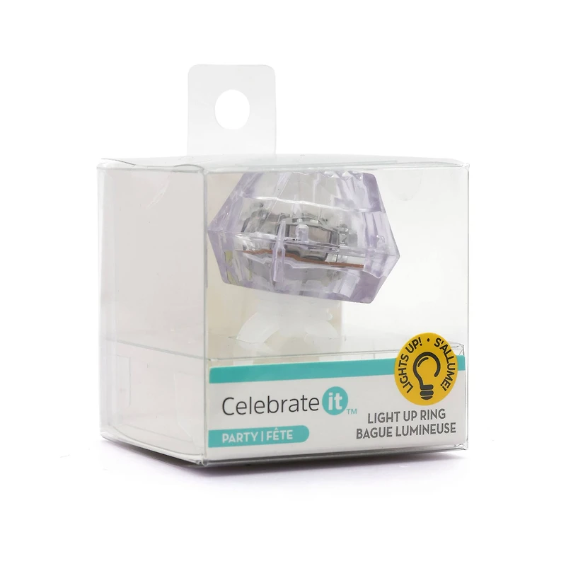 2" Purple Light-Up Ring by Celebrate It™