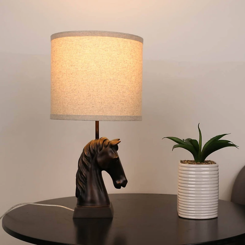 18.5" Horse Head Table Lamp by Ashland®