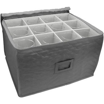 15" Sorbus Deluxe Stemware Storage Chest