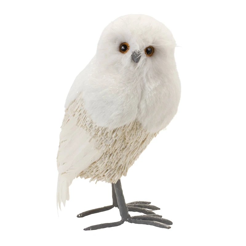 12.5" Winter Owl Décor Set