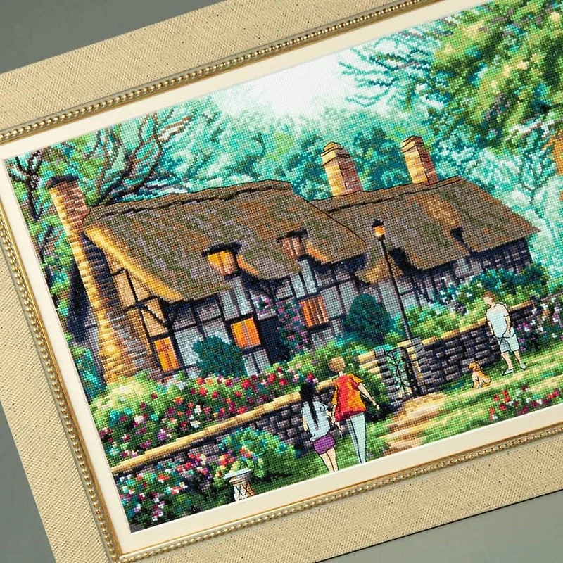 Charivna Mit Cross Stitch Kit Mirror Water