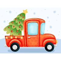 Crafting Spark New Year Lorry Diamond Painting Kit