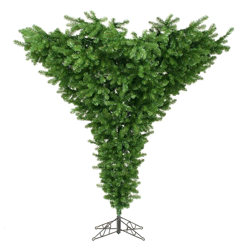 7.5ft. Unlit Upside Down Artificial Christmas Tree