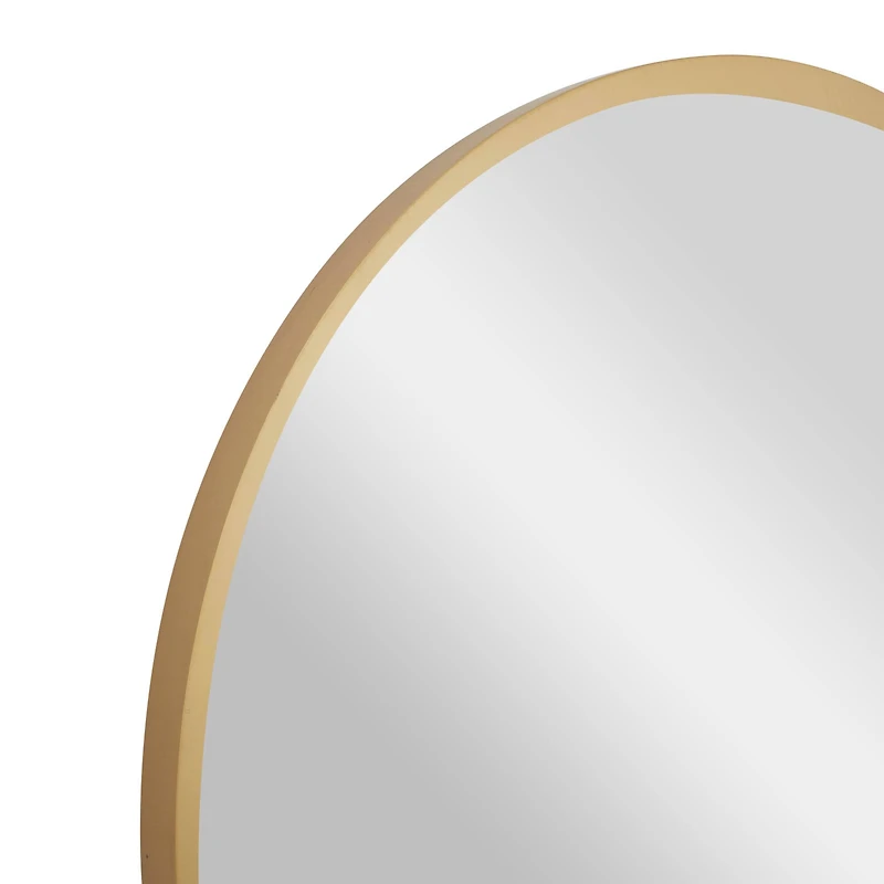 Gold Contemporary Wall Mirror, 42" x 2" x 42"