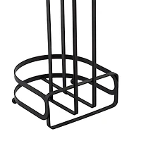 Elle Décor Noir Black Toilet Paper Reserve