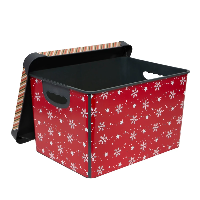Simplify Santa's Elves Storage Tote Bin