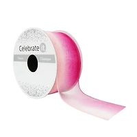 1.5" x 3yd. Sheer Wired Ombre Ribbon by Celebrate It®