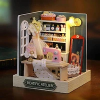 Wizardi Beatific Atelier Miniature Dollhouse Roombox Kit