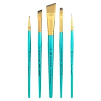 Royal & Langnickel® Menta™ Synthetic Blend Acrylic 5 Piece Brush Set