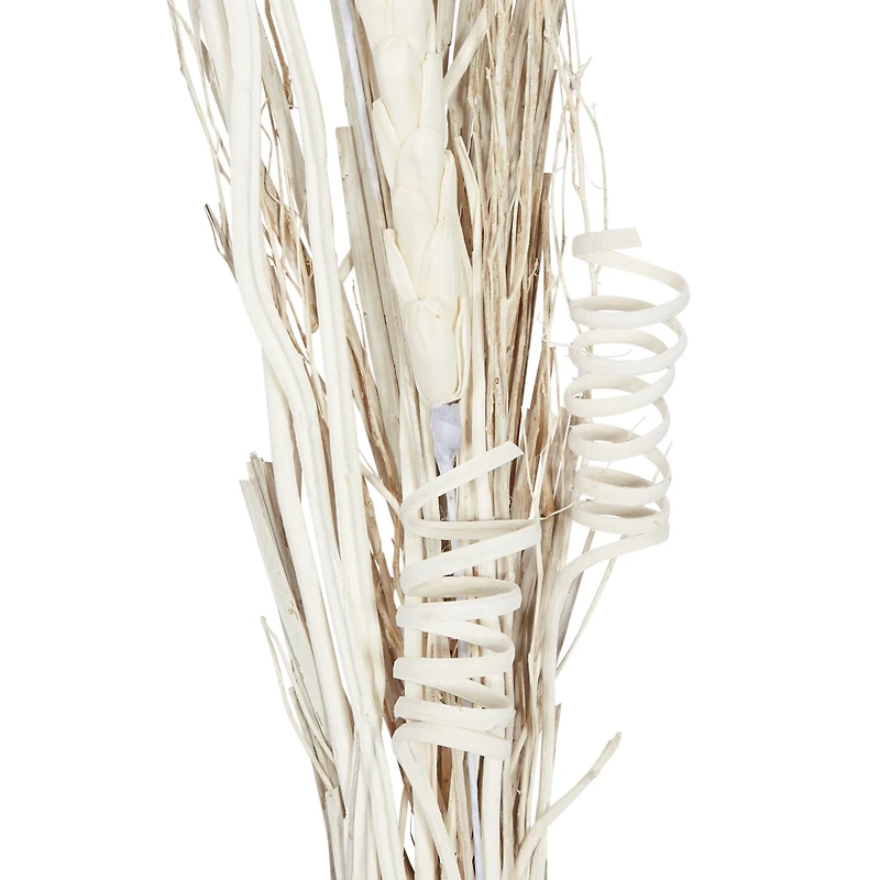 Set of 2" Brown Wood Natural Foliage, 7" x 56"