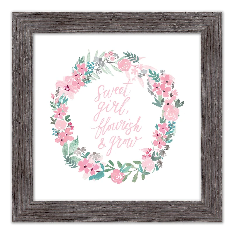 Flourish and Grow Western Framed Print