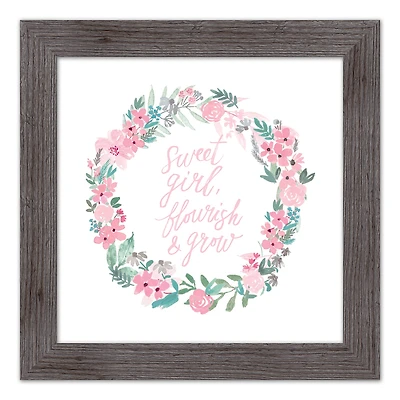 Flourish and Grow Western Framed Print