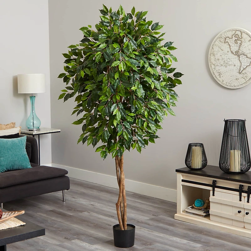 6.5ft. Potted Ficus Artificial Tree