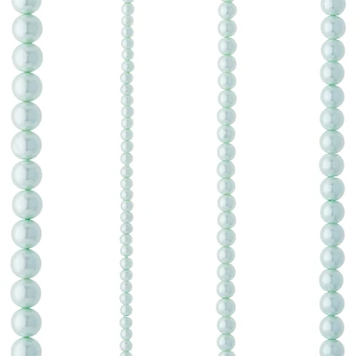 Aqua Matte Glass Pearl Round Beads by Bead Landing™