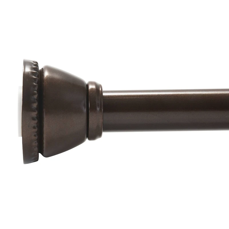 Bath Bliss Bronze Tension Shower Rod