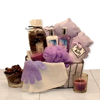 Bath & Body Spa Caddy Spa Gift Basket