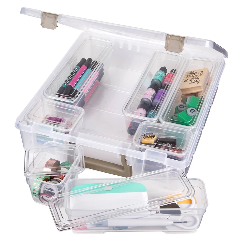 ArtBin® 15.25" Super Satchel Storage Box with XL Bins
