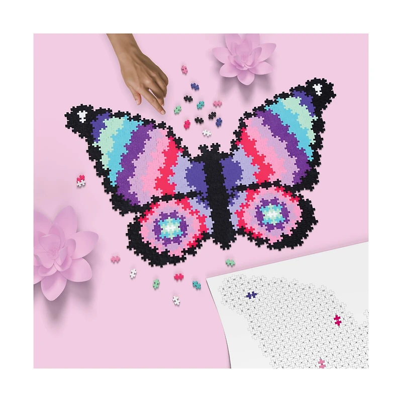 Puzzle By Number - Butterfly: 800 Pcs