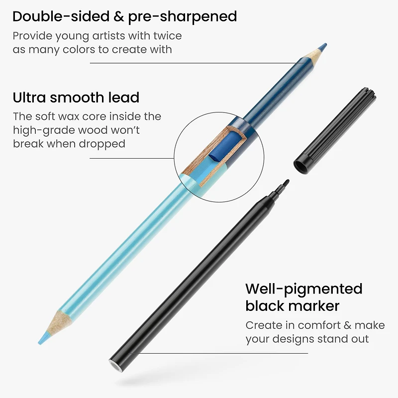 Arteza® Kids Activity Book, 50 pages