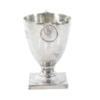 The Novogratz 18" Silver Contemporary Metal Wine Cooler