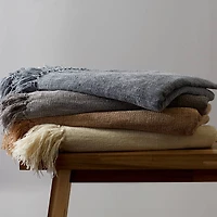 DII® Soft Cream Chenille Throw