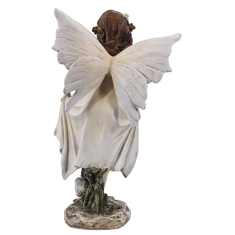 Design Toscano 13.5" Wildflower Meadows Fairies Calla Garden Statue
