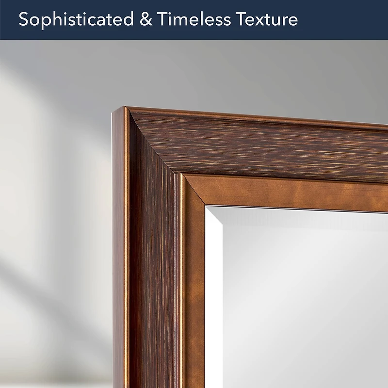 Head West® Oil Rubbed Bronze Rectangular Framed Vanity Wall Mirror