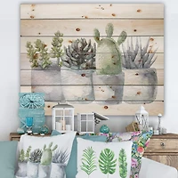 Designart - Cactus and Succulent House Plants I