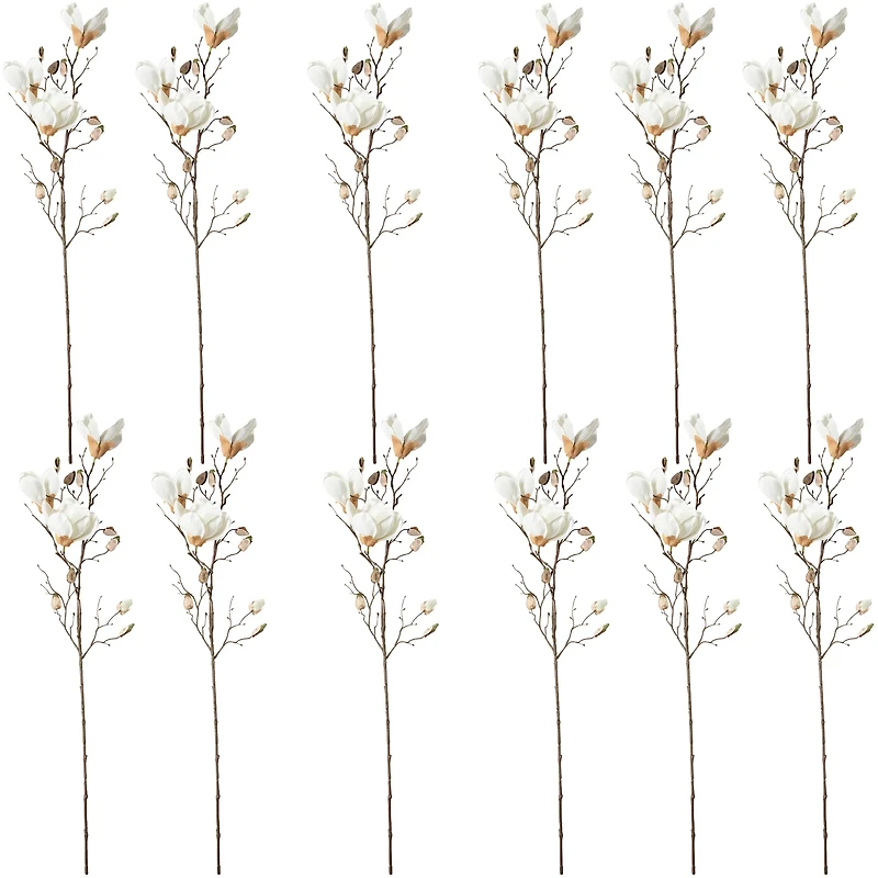 12 Pack: White Magnolia Branch Spray by Ashland®