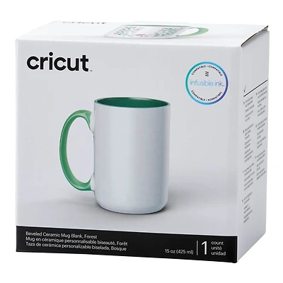 Cricut® Blank Beveled Ceramic Mug