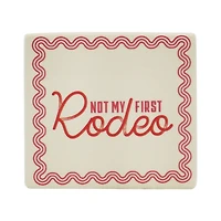 4.5" Rodeo Ceramic Block Tabletop Décor by Ashland®
