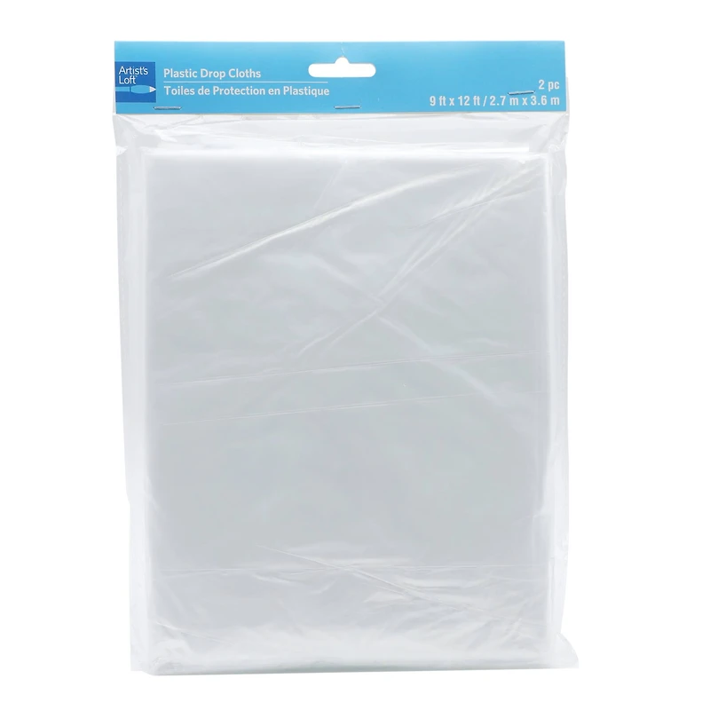 Plastic Drop Cloths, 2ct. by Artist's Loft™
