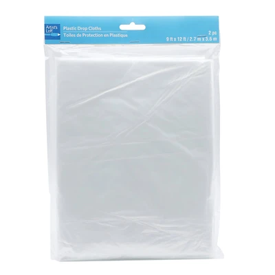Plastic Drop Cloths, 2ct. by Artist's Loft™