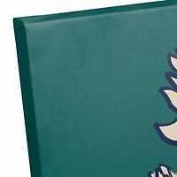 Beige Floral Chinese Vase 16" x 20" Canvas Wall Art