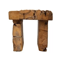 Hello Honey® 6" Natural Decorative Reclaimed Wood Pedestal