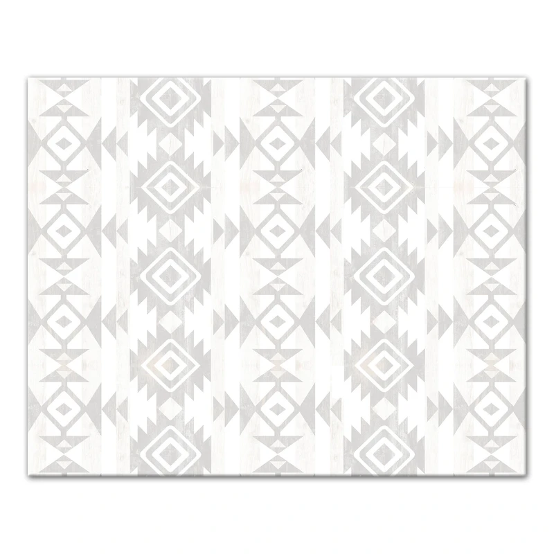 Neutral Southwest Pattern Canvas Wall Art