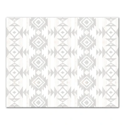 Neutral Southwest Pattern Canvas Wall Art