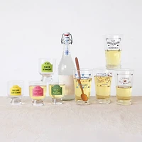 Hello Honey® 10oz. Parisian Street Sign Footed Drinking Glass, 12ct.