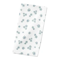 Daisy Pattern Cotton Twill Napkin