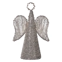 Hello Honey® 8.5" Beaded Metal Angel