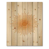 Designart - Orange Sun Print II