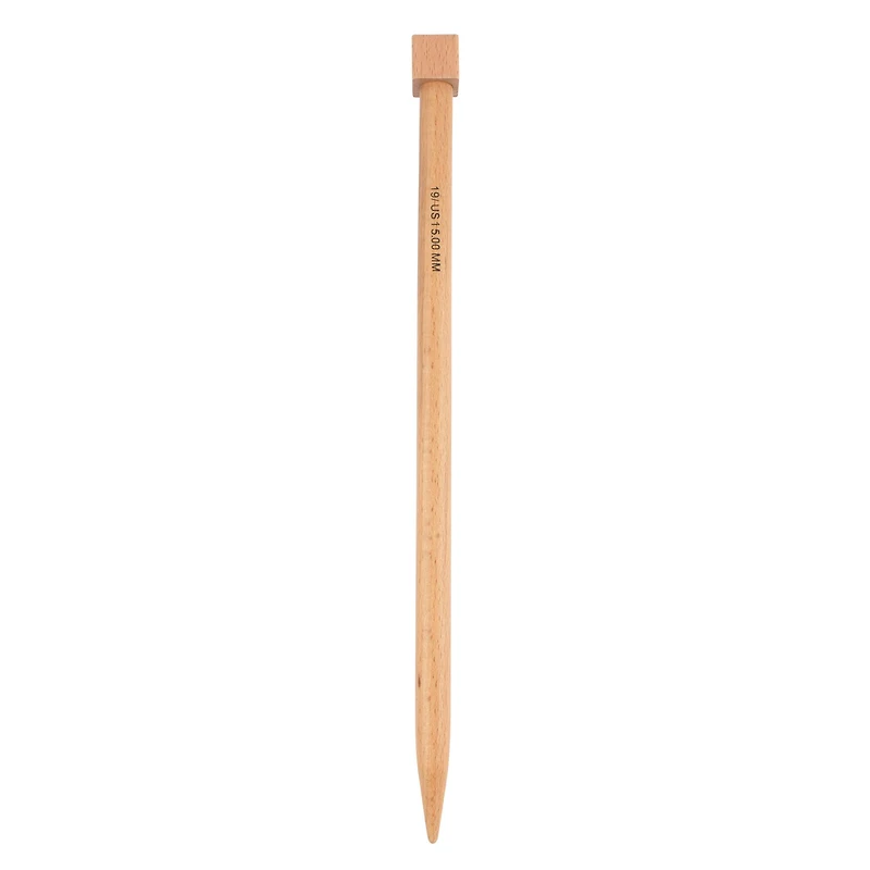 14" Jumbo Wood Knitting Needles by Loops & Threads